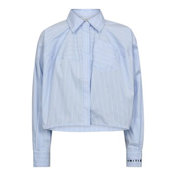 Haute L ' Amitié - Sophie Stripe Shirt - Pale Blue